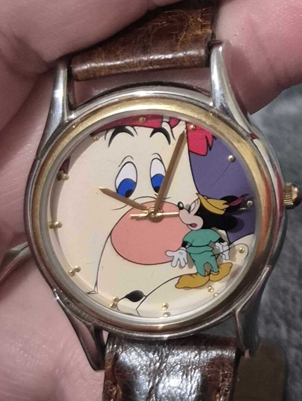 Mickey Mouse and The Beanstalk Disney Store Wristwatch Untested